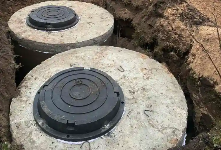 Бетонные кольца для канализационного колодца