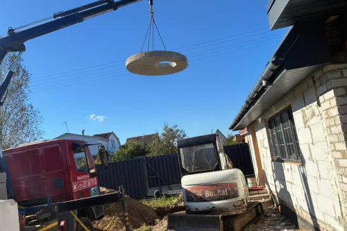 Канализация в частном доме под ключ — фото работ 15