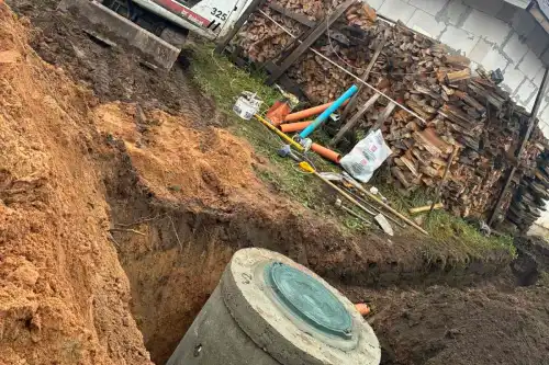 Канализация в частном доме под ключ — фото работ 7