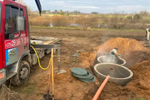 Канализация в частном доме под ключ — фото работ 8